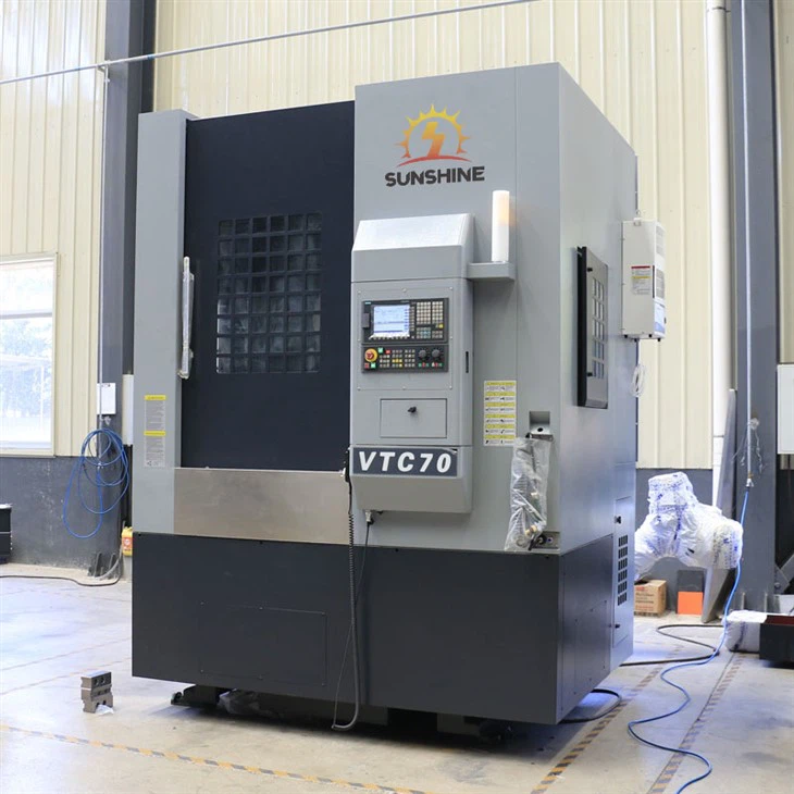 Small Vertical CNC Lathe