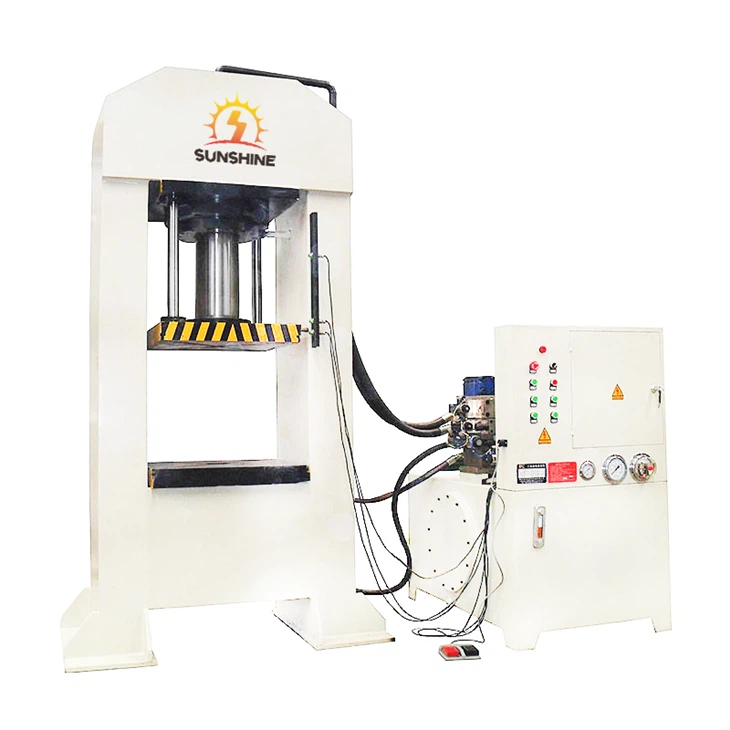 Hydraulic Press for Flanging and Bending About Metal Material